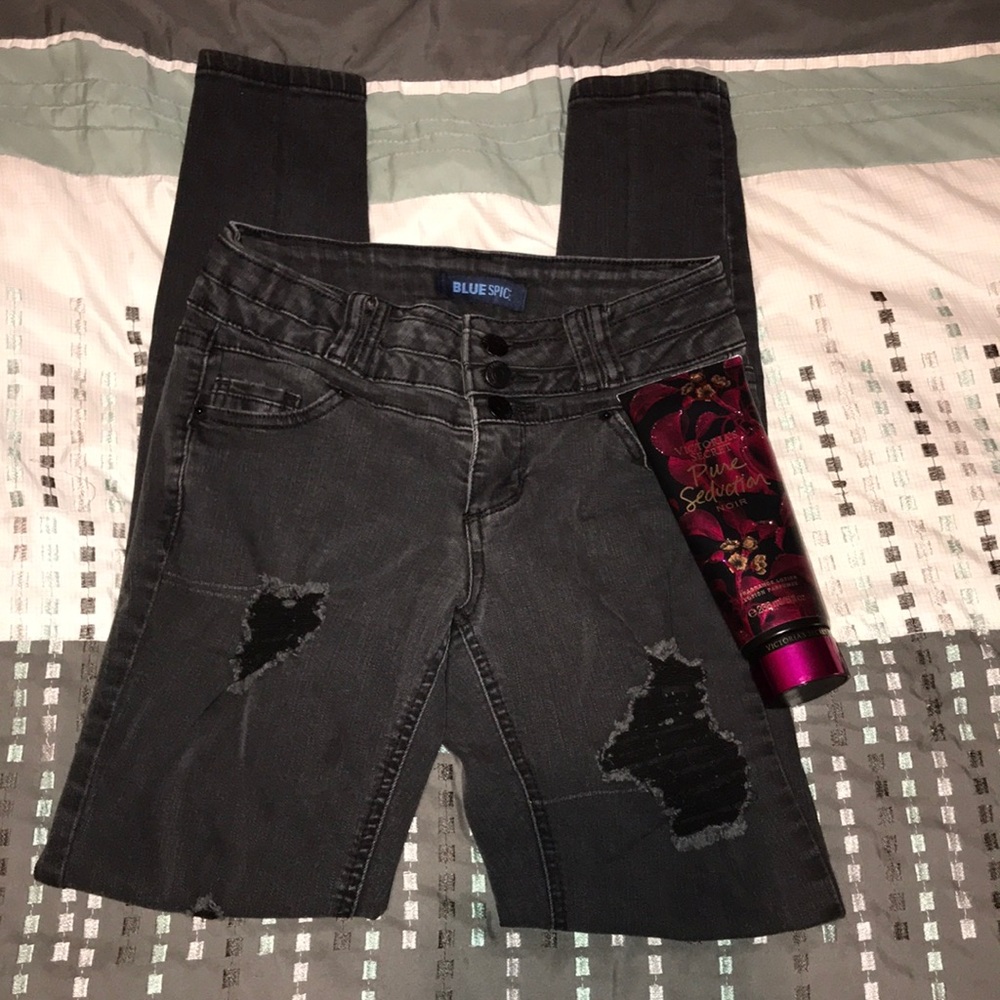 BLUESpice faded black/gray Skinny’s